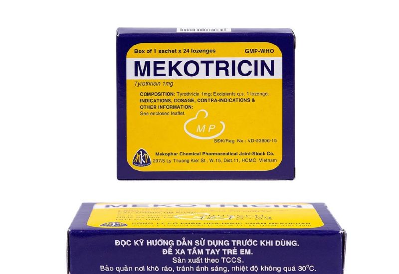 Viêm họng ngậm Mekotricin: Thông tin cần biết trước khi sử dụng