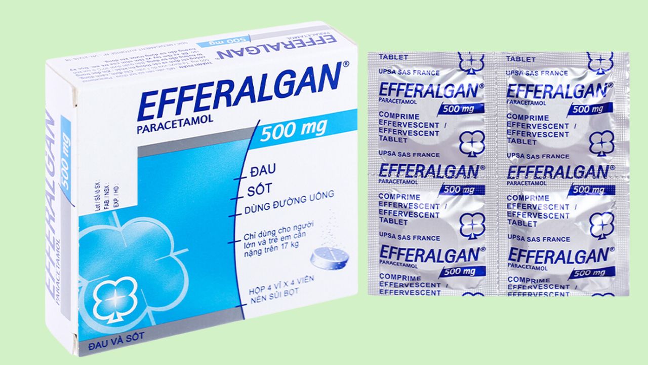 Viên sủi Efferalgan 500mg và những công dụng bạn cần biết